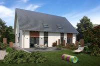 Doppelt sparen.  Doppelhaushälfte als klimafreundlicher Neubau mit PV - Anlage. Kfw Förderung (100.000,--  ab 1,73% . Energiekosten zusätzlich gespart Nordrhein-Westfalen - Herford Vorschau