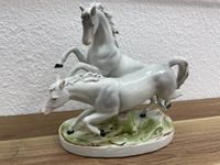 Springende Pferdepaar aus Porzellan Sachsen - Borna Vorschau