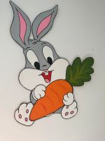 Wanddeko Holz Bugs Bunny Kinderzimmer Parchim - Landkreis - Tessenow Vorschau