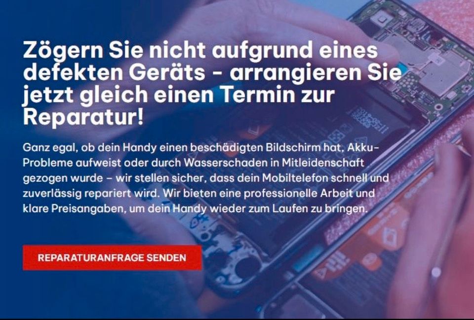Handywerkstatt Wuppertal Handy Reparatur Datenrettung Display iPhone Samsung in Wuppertal