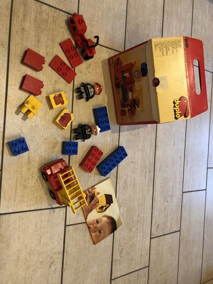 Lego Duplo 1635 Feuerwehr alt in Olfen