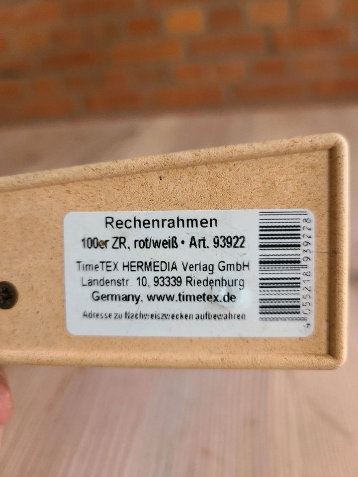 Rechenrahmen * Grundschule Mathe 1. Klasse * Holz in Hildesheim