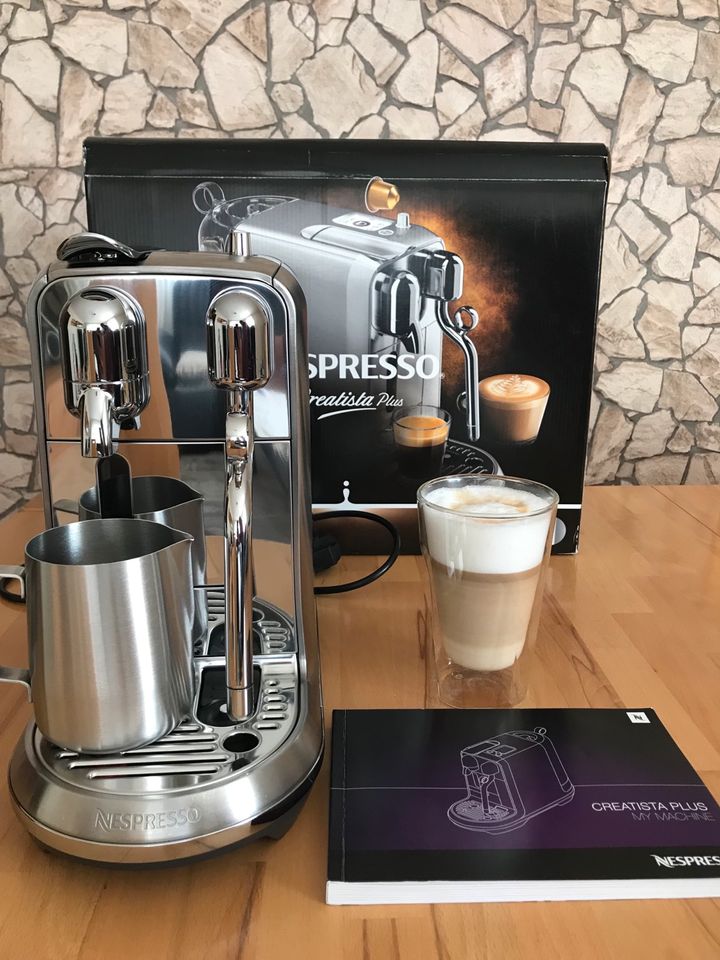 Nespresso Creatista Plus Kapseln Kaffeemaschine in Pulheim