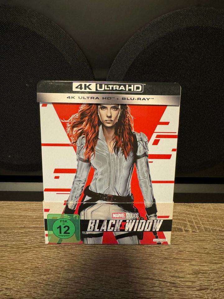 Marvel Black Widow 4K Ultra HD Blu Ray MCU Steelbook in Haltern am See