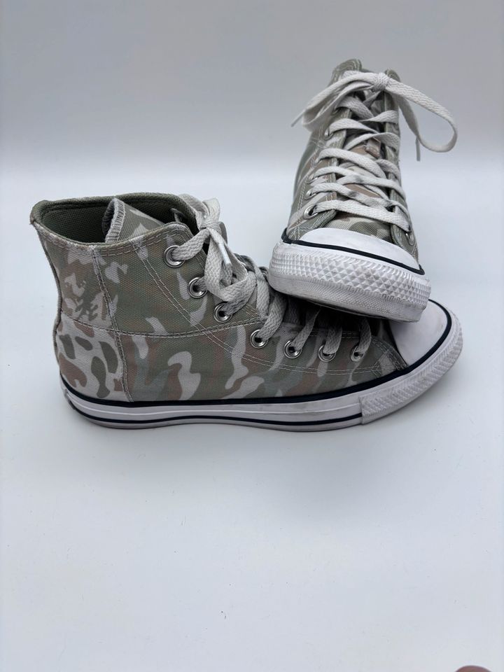 Converse Chuck All Star grün/beige Gr. EU39/UK6 NEUWERTIG in Mertloch