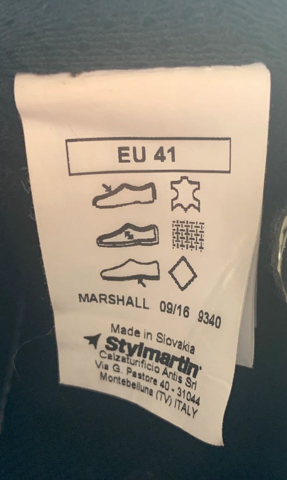 Stylmartin Marshall Schuhe Motorrad Sneaker Used-Look 41 in Bad Schmiedeberg