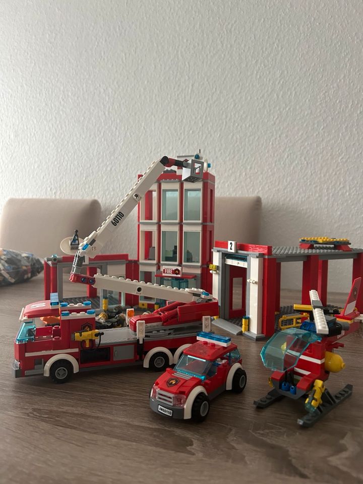 LEGO City 60004 Feuerwehr-Hauptquartier in Moers