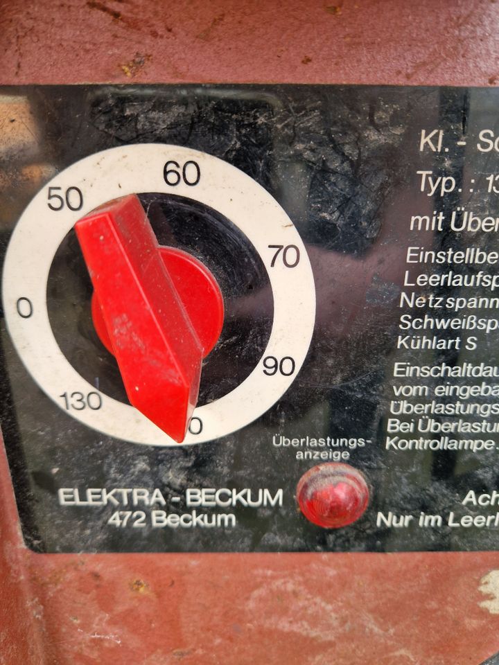 Elektroden-Schweißgerät von Elektra Beckum zu verkaufen in Heemsen
