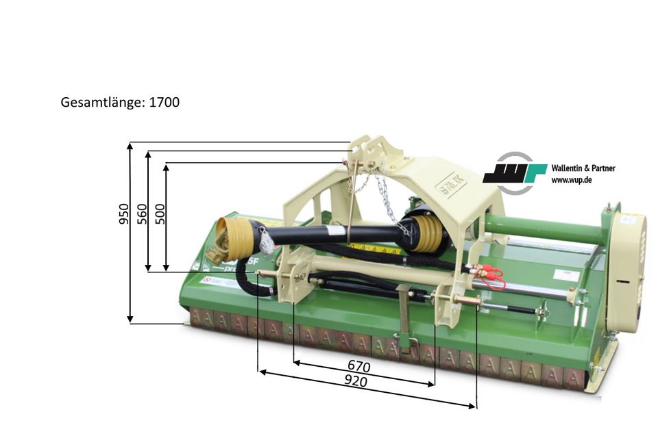 Schlegelmulcher ✓ Stark Mulcher KMH155F Profi ✓ Mulchmäher NEU! in Wesenberg