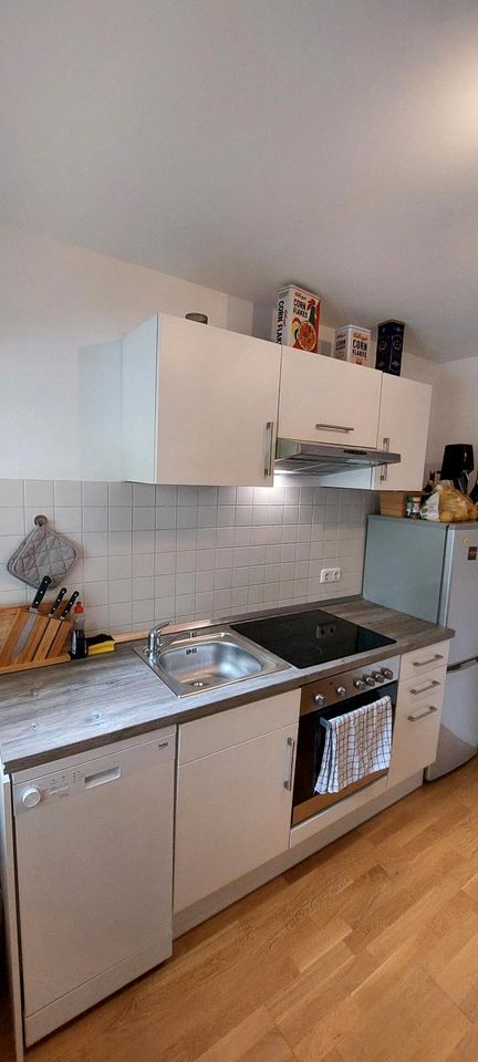 kleine Küchenzeile, Küche gebraucht 1,97m inkl. Elektrogeräte in München