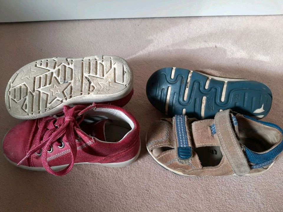 Halbschuhe u Sandalen Superfit pink braun Gr. 23, Gummistiefel 24 in Hannover