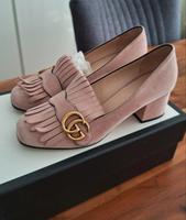 Gucci WildLeder Pumps Gr. 37,5 puderrosa neuwertig Baden-Württemberg - Heilbronn Vorschau