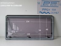 Hobby Wohnwagenfenster Parapress gebraucht ca 154 x 58 (bzw 144 x Hessen - Schotten Vorschau