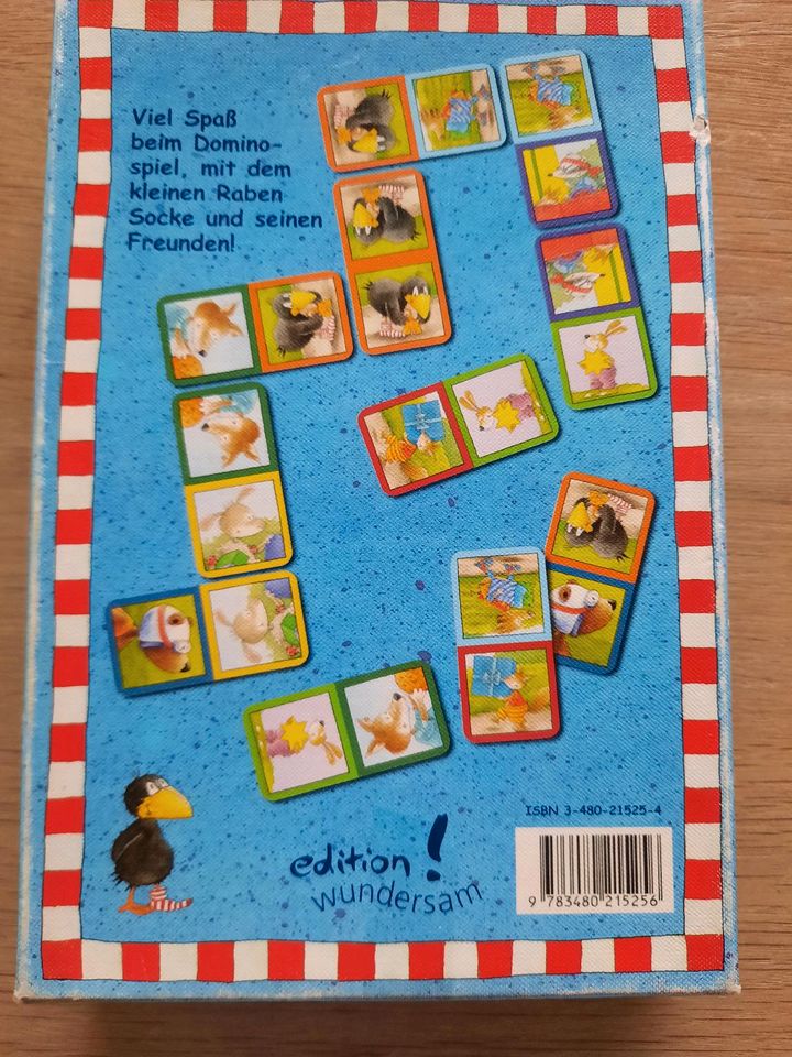 Alles Domino Rabe Socke Edition Wundersam in Rheinau