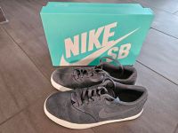 Nike SB Check Suede (GS) Sneaker Gr. 38.5 grau Hessen - Seligenstadt Vorschau