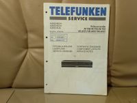 Telefunken M930,932,935 VR6921, 6931, 6941 Service Schaltpläne Sachsen - Ostrau Vorschau