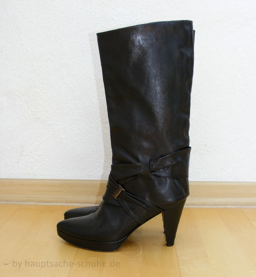 edle JOOP! Echtleder Plateau High Heel Stiefel Gr. 39 - inkl.Vers in Neulingen