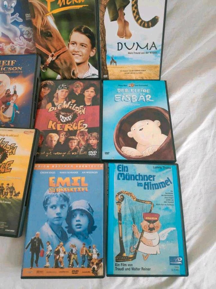 16 DVD mit Kinderfilmen und Zeichentrickfilmen in Immenstadt