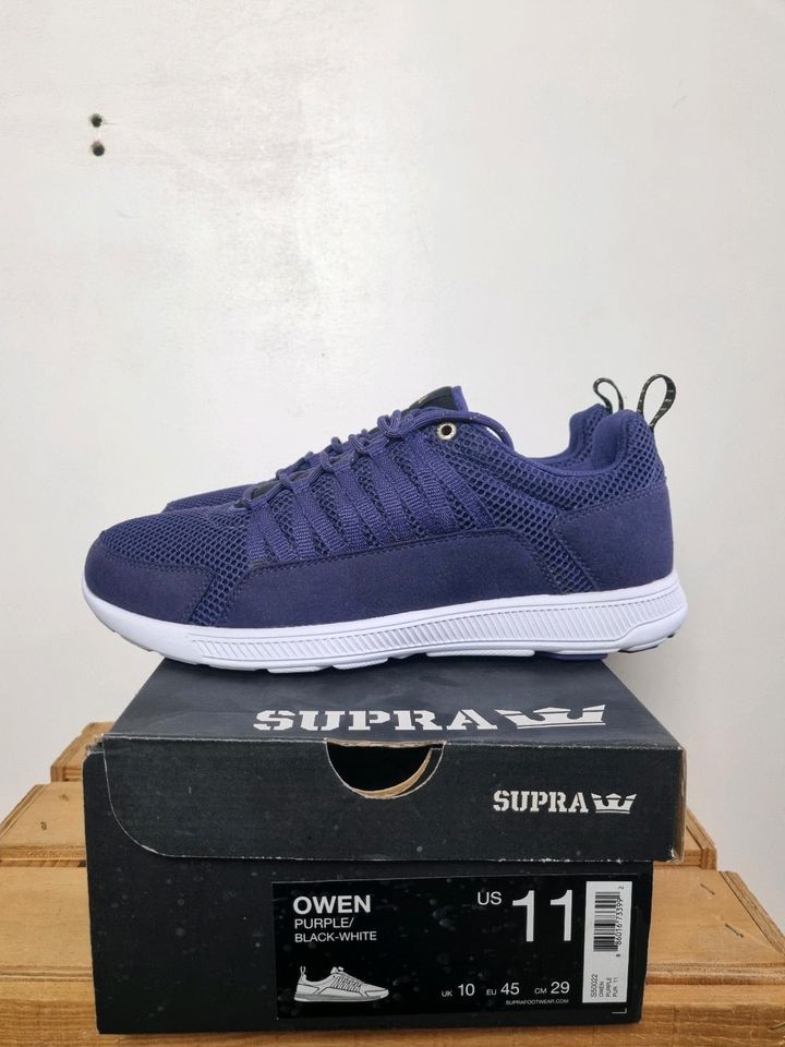 NEU - SIZE 45 - SUPRA OWEN SNEAKER lila in Hanau