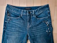 Comma, Jeans Gr. 34 BW: 36cm Nieten Strass Steine Perlen neuw. Hessen - Erbach Vorschau
