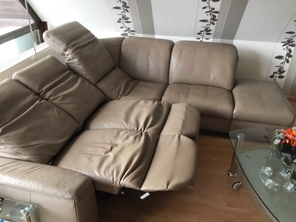 HIMOLLA~Ledergarnitur~Elektrisch~LEDER~NP:7999~Sitzgruppe~Sofa in Braunschweig