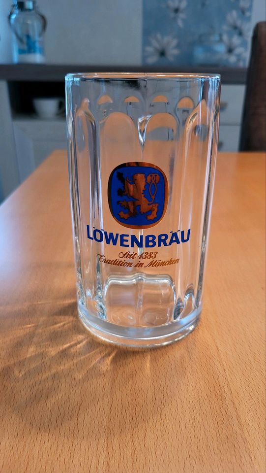 Masskrug Löwenbräu in Calau