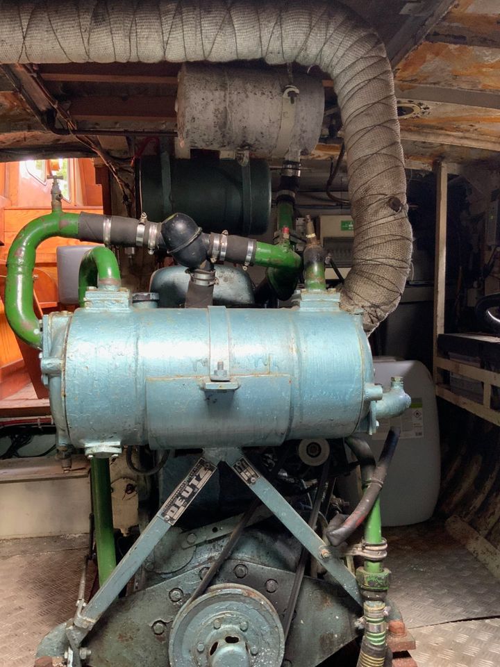 KAJÜTBOOT OLDTIMER  BACKDECKER KOMMANDANTENBOOT in Tecklenburg