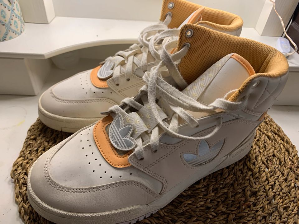 Adidas Sneaker weiß Creme Gr. 39 Drop step Xl in Nürnberg (Mittelfr)