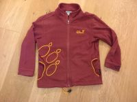 Jack Wolfskin bordeaux Fleecejacke  ca. Gr 128/134 Hessen - Vellmar Vorschau