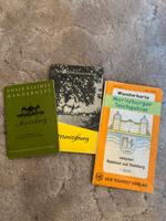 Moritzburg Wanderkarte Wanderheft VEB DDR Sachsen - Bannewitz Vorschau