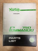 Norton 750 Commando Parts List Bayern - Mömbris Vorschau