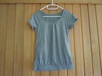 graues Basicshirt, graues Blusenshirt, Sportshirt Sachsen-Anhalt - Oranienbaum-Wörlitz Vorschau