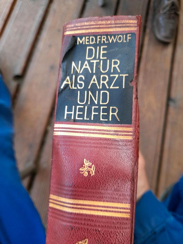 Altes medizinisches Buch in Elsteraue