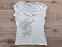 Only Shirt Creme Gr L Blumen Print Stickerei Sommershirt Berlin - Steglitz Vorschau