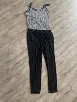 Jumpsuit Einteiler Overall Gr. 44 46 L schwarz weiß Baden-Württemberg - Ofterdingen Vorschau