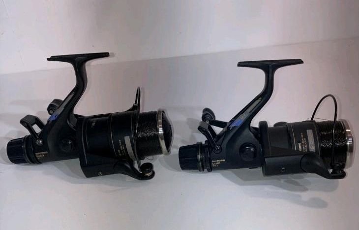 2× Shimano Aero GT Baitrunner 8010 XT Freilaufrollen Karpfen Carp in Bad Bentheim