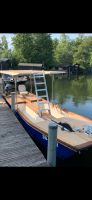 Motorkatamaran „Solar Elektro“ tolles Familienboot Unikat 15 ps Thüringen - Worbis Vorschau