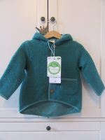 Wollfleece Schurwolle Jacke Alana 74 80 petrol NEU Niedersachsen - Schwanewede Vorschau