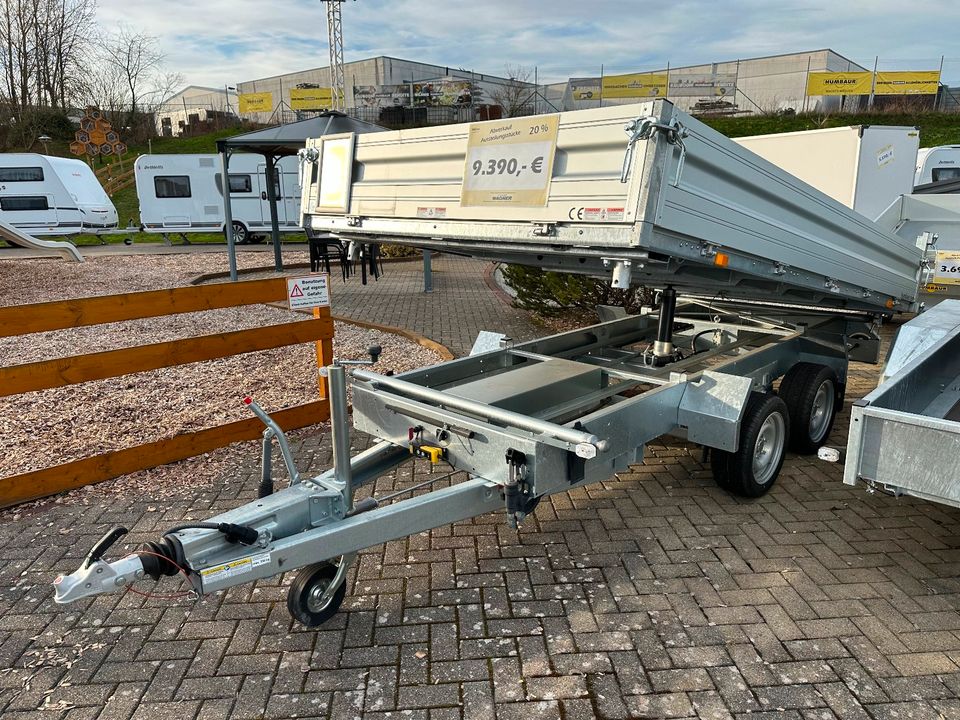 Humbaur Dreiseitenkipper HTK 3500.37 e-Pumpe in St. Wendel