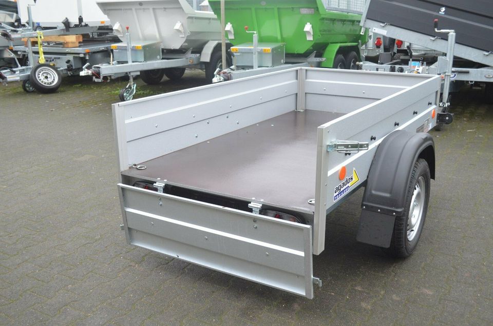 PKW Anhänger NEU 750 Kg Tieflader 2060x1060x350 mm Agados in Bielefeld