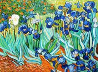 Vincent van Gogh - Blaue Iris i96875 80x110cm Ölbild handgemalt Berlin - Treptow Vorschau