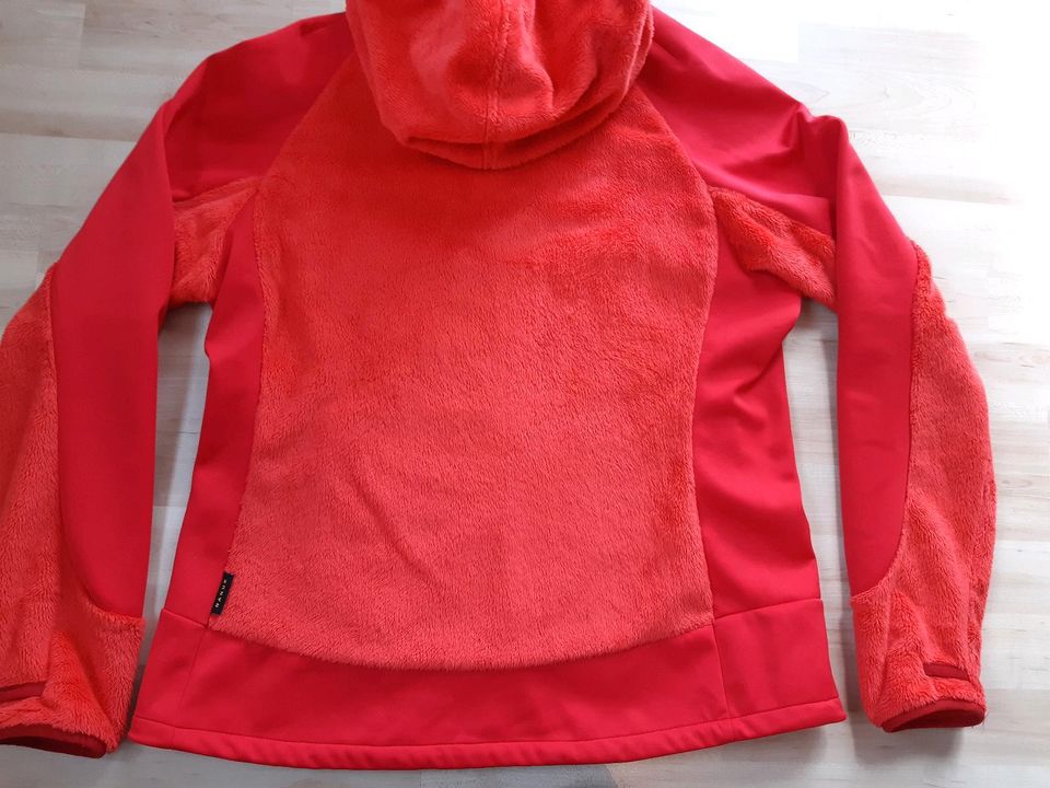 Jack Wolfskin Jacke Softshelljacke Teddyjacke Rot 42/44 XL in Neufra Hohenzollern