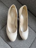 Hochzeitsschuhe Gabor 39 Pumps ivory cremeweiß Nordrhein-Westfalen - Leverkusen Vorschau