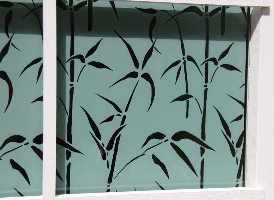 Fensterfolie Scheibenfolie Glasfolie d-c-fix Motiv Bambus in Niedersachsen  - Lüneburg