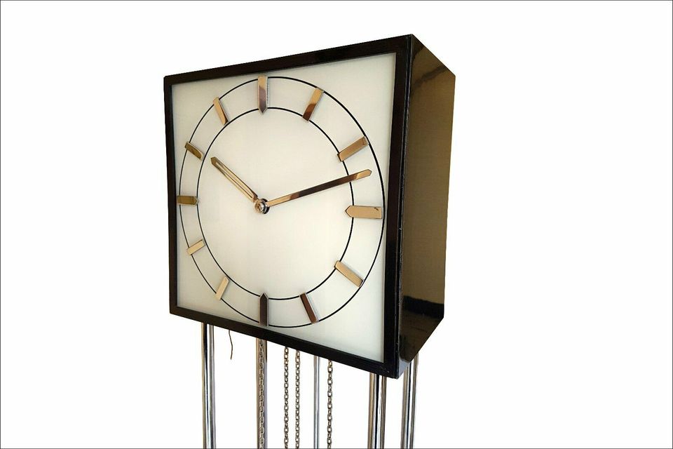 [Zeitklassiker] Heinrich Möller Kienzle Uhr Standuhr 30s Bauhaus in Handorf