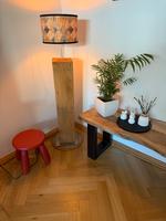 Stehlampe Eichenbalken/Dekolampe/Vintage Thüringen - Leinefelde Vorschau