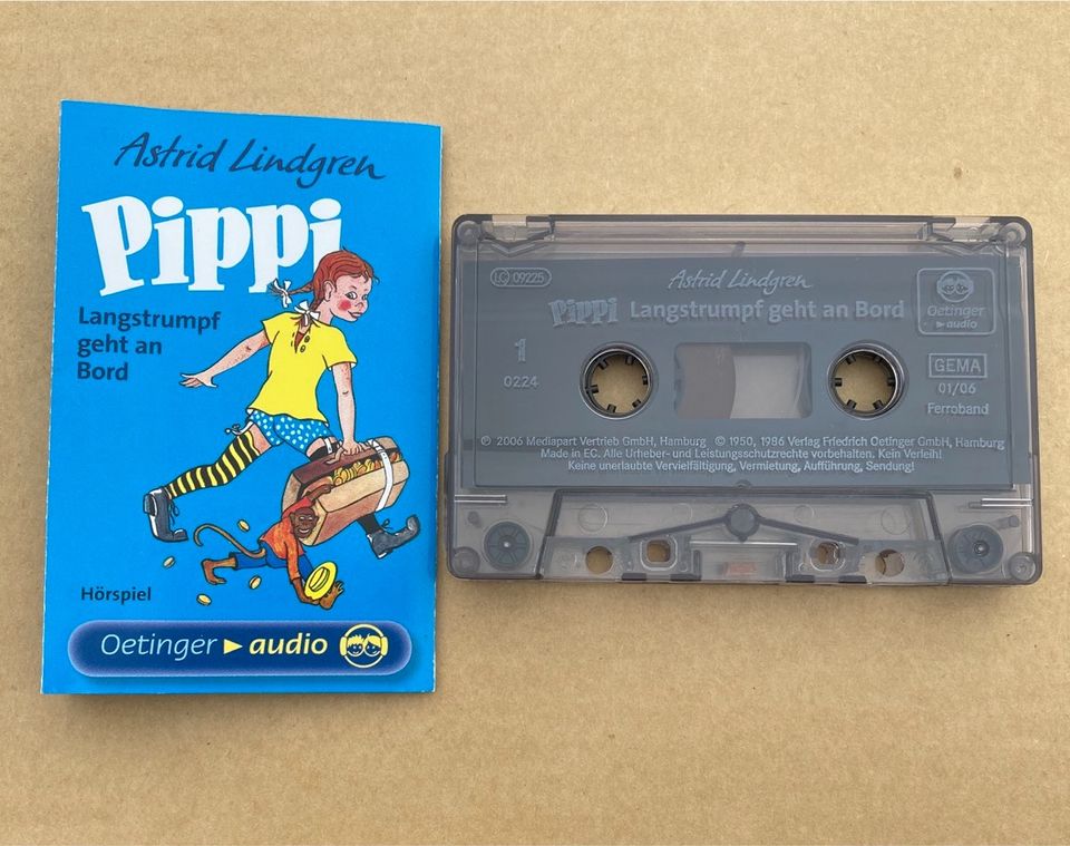 Astrid Lidgren Pippi Langstrumpf | Hörspiel | Kassette in Bonn