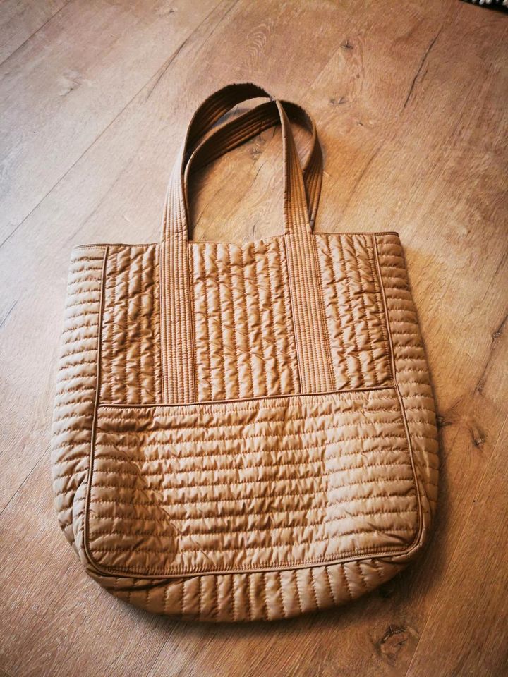 Mos Mosh Schulter Tasche Einkaufstasche beige in Geseke