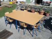4 x Tisch + 6 x Stuhl,Küche,Party,Konferenztisch,Schreibtisch München - Maxvorstadt Vorschau
