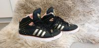 Adidas Sneaker 38 schwarz rosa gold schuhe Turnschuhe Niedersachsen - Schnega Vorschau